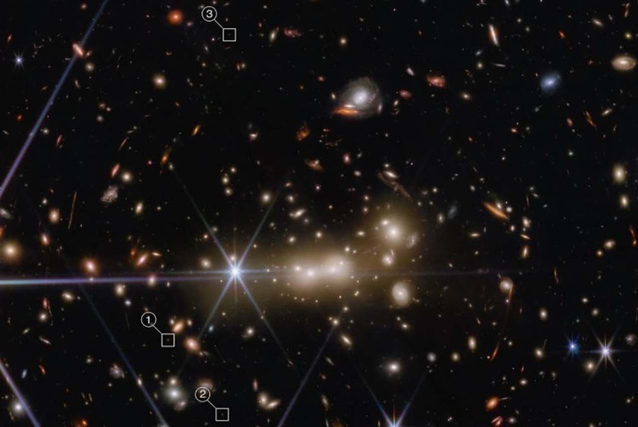Telescópio espacial James Webb encontra estruturas da infância do universo
