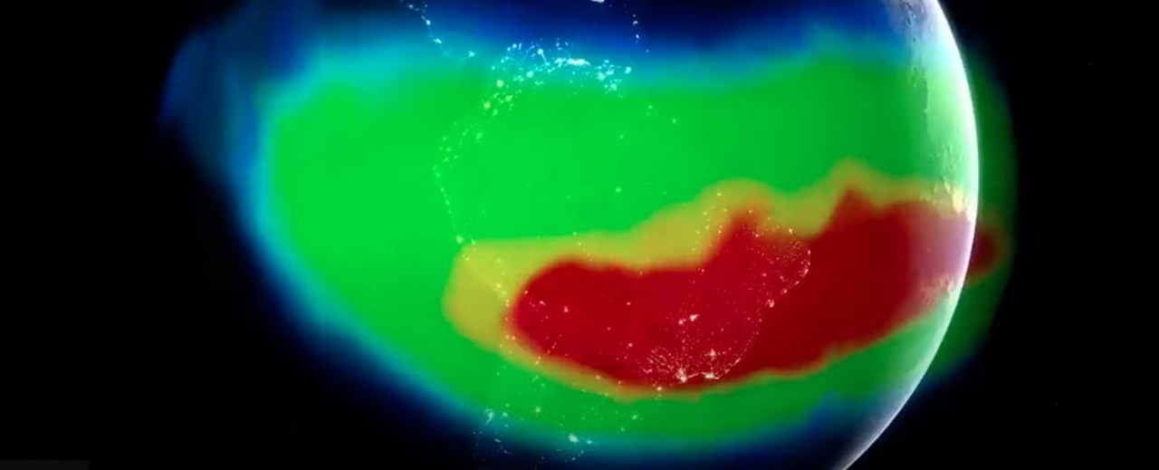 Nasa monitora uma anomalia crescente no campo magnético da Terra
