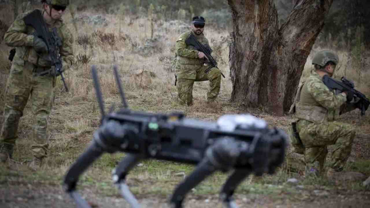 Exército australiano desenvolve técnica para controlar cães robôs por telepatia