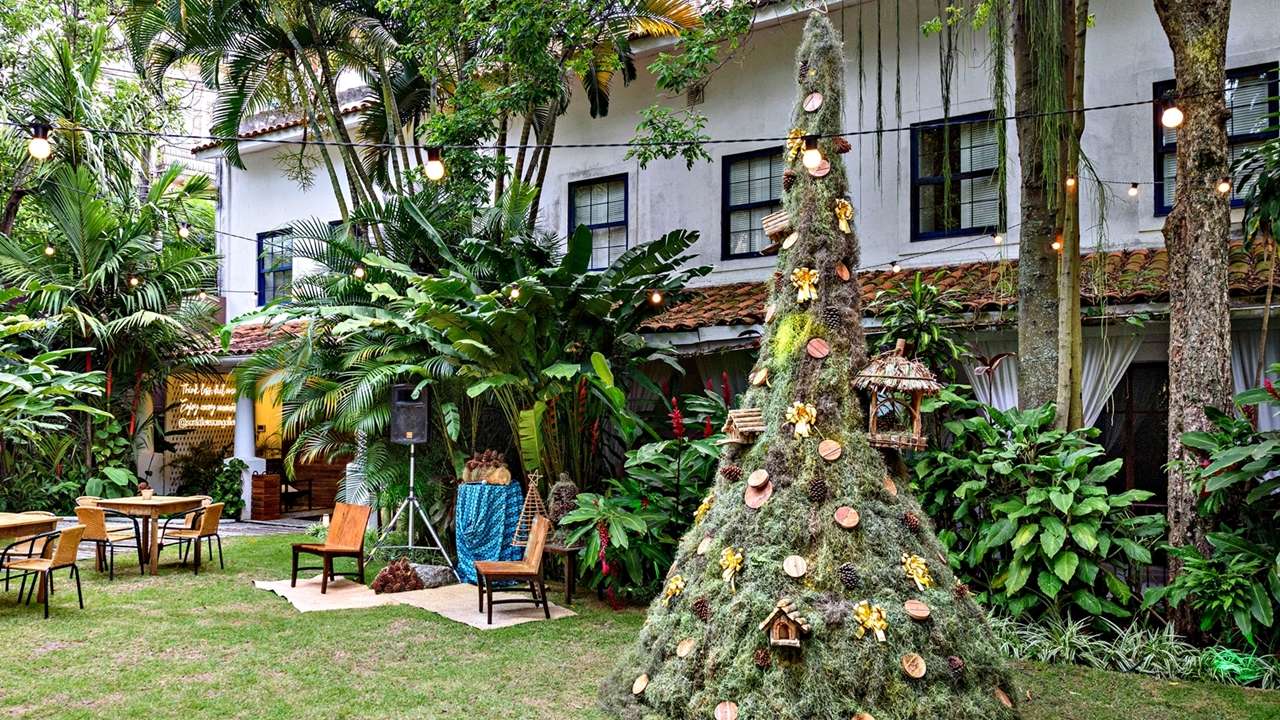 Árvore de Natal sustentável do Santa Teresa Hotel – MGallery