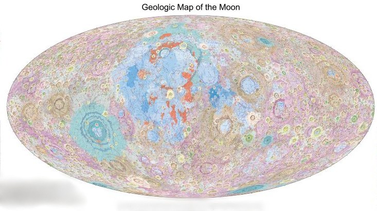 China veröffentlicht den ersten detaillierten, hochauflösenden geologischen Atlas des Mondes