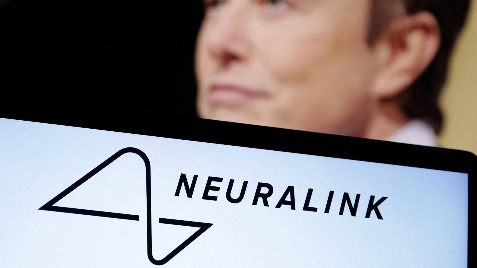 Logo da Neuralink, empresa de Elon Musk, em ilustração