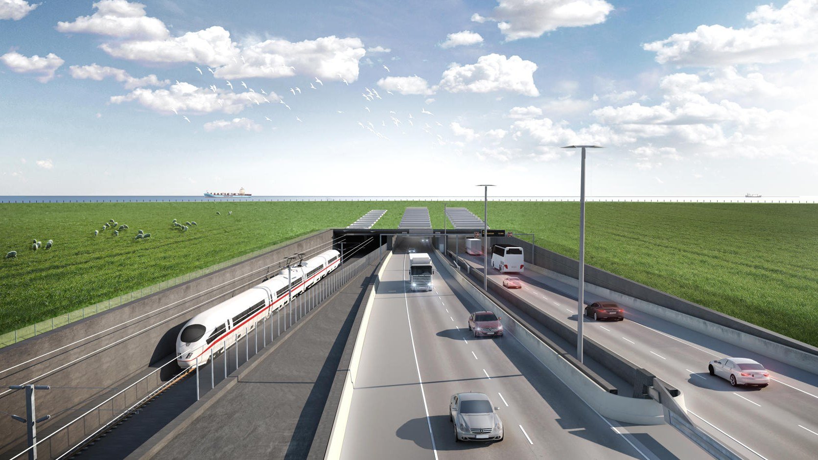 Fehmarnbelt, o mais longo túnel imerso do mundo