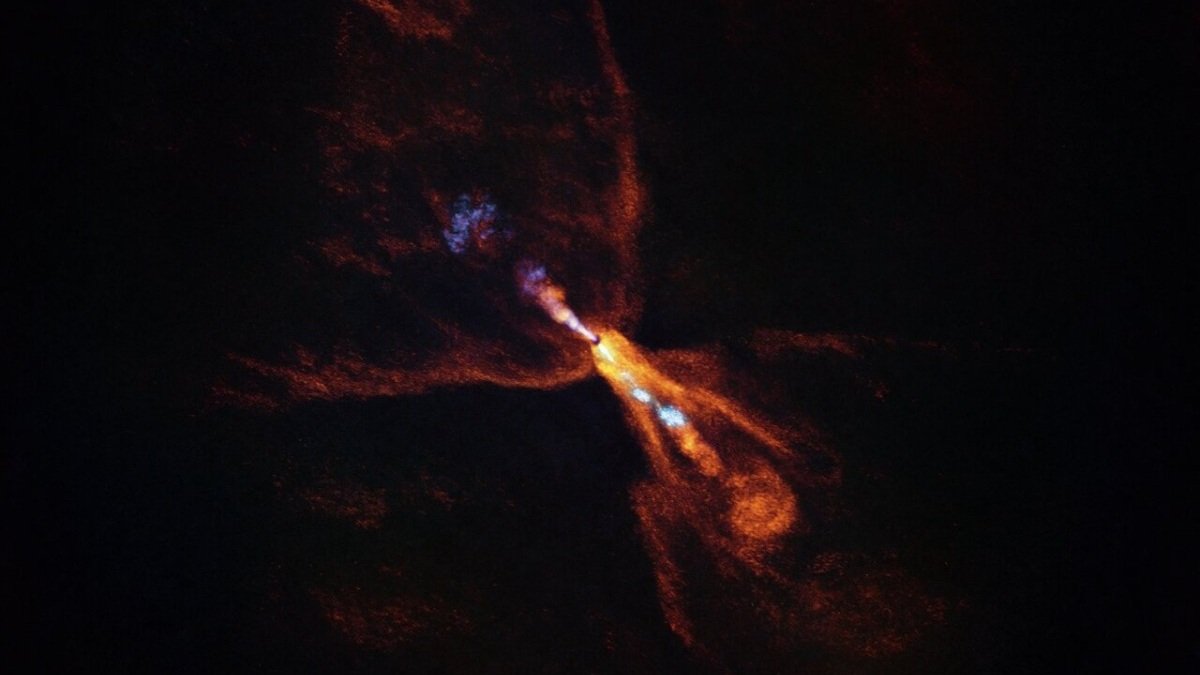 Nascimento de estrela pode ajudar a esclarecer origem dos planetas - Foto: EUROPEAN SOUTHERN OBSERVATORY / AFP