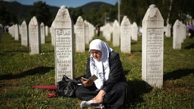Cemitério em Srebrenica