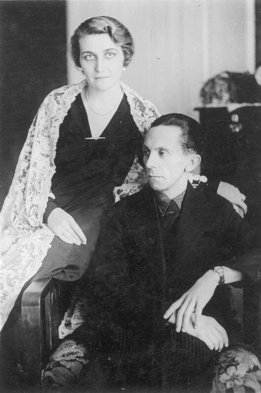 Joseph Goebbels e sua mulher, Magda