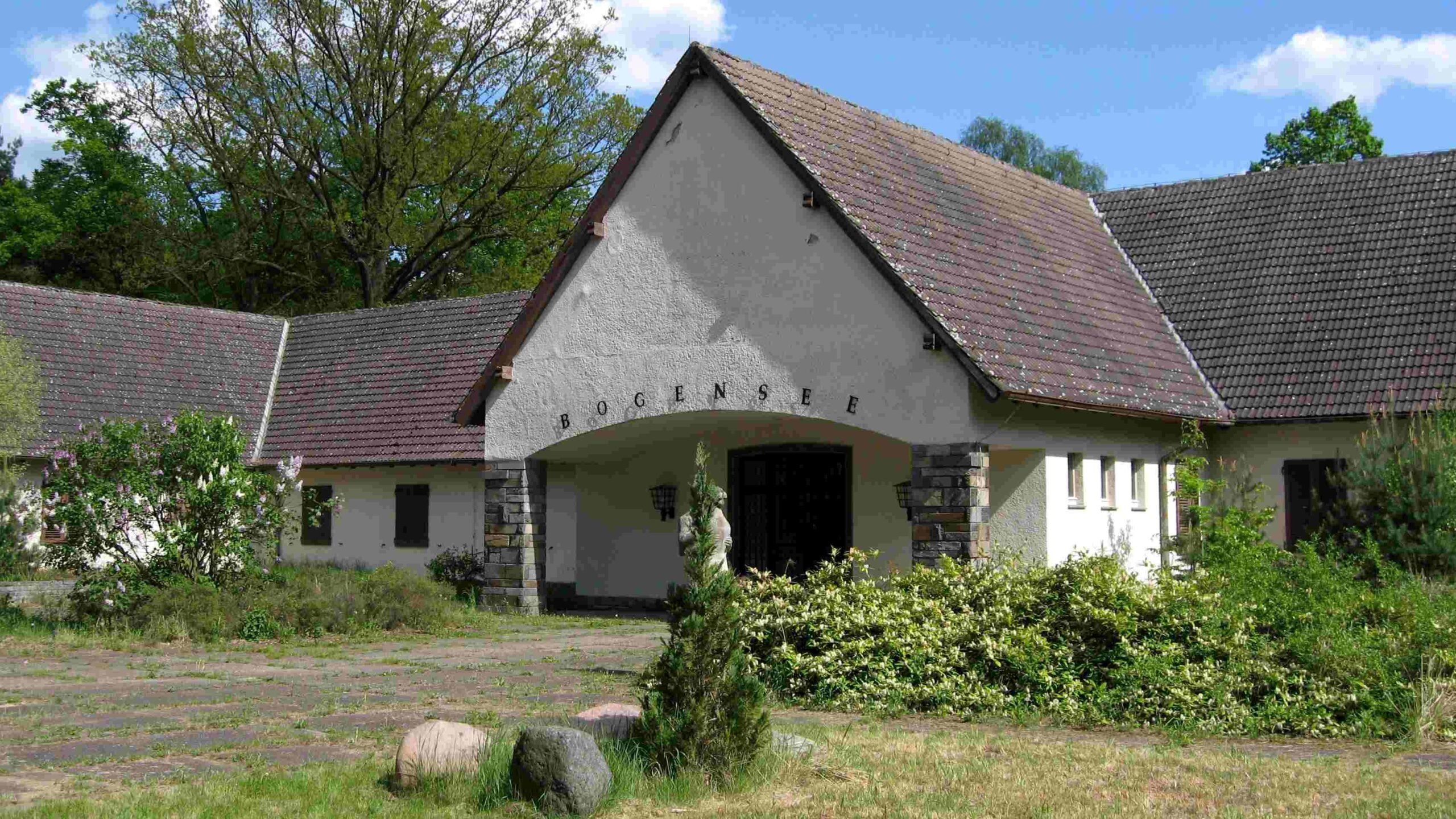 Mansão que pertenceu a Joseph Goebbels em Wandlitz, ao norte de Berlin