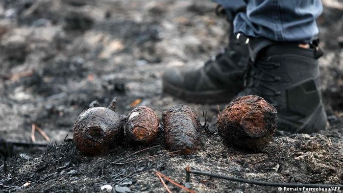Munições da 2ª Guerra são achadas em incêndio na França
