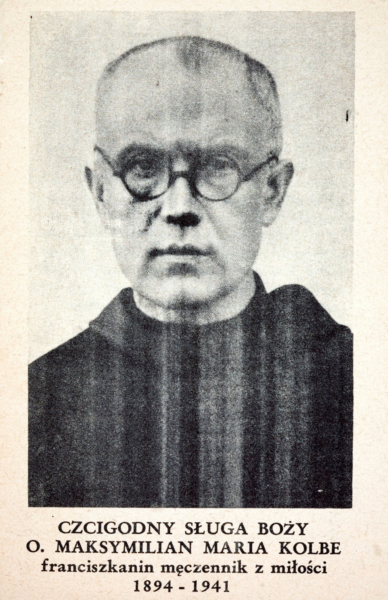 São Maximiliano Kolbe, o frade franciscano martirizado em Auschwitz. Fonte: Michael Nicholson / Corbis via Getty Images